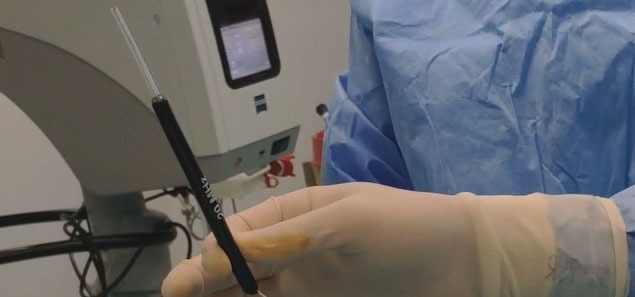 1,5 mm intraoperatif Doppler cihazı, ameliyat sırasında arterlerin korunması